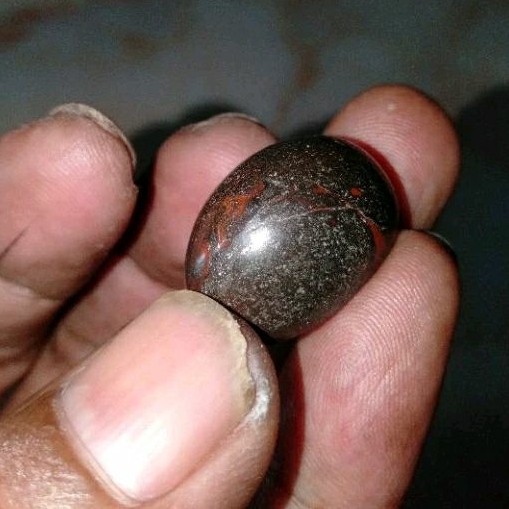 Batu Badar Besi Aji Full Serat Besi Nempel Magnet Sakralan Semeru Lumajang