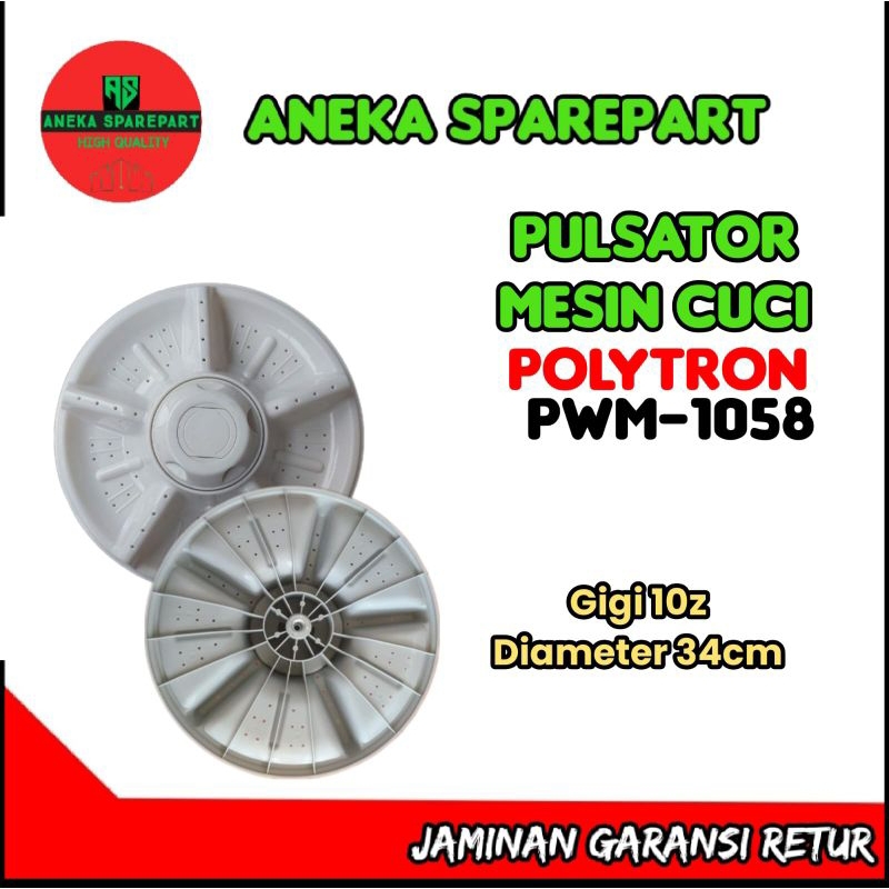 pulsator mesin cuci polytron PWM 9569