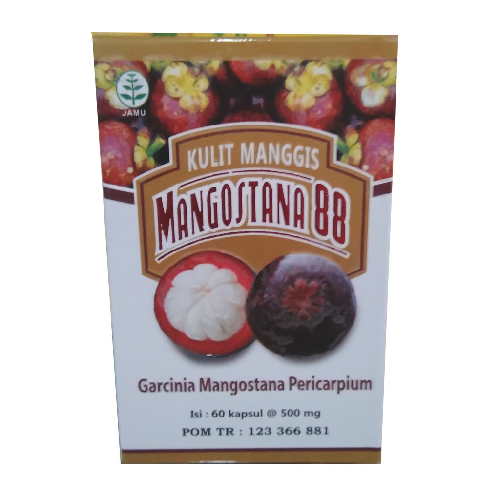 

MANGOSTANA 88 Kapsul Ekstrak Kulit Manggis - Exp : 2026