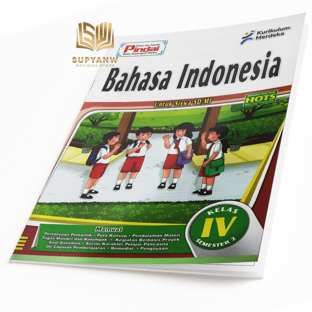 LKS Pindai BAHASA INDONESIA Kelas 4 Sd Semester 2 Kurikulum Merdeka 2025