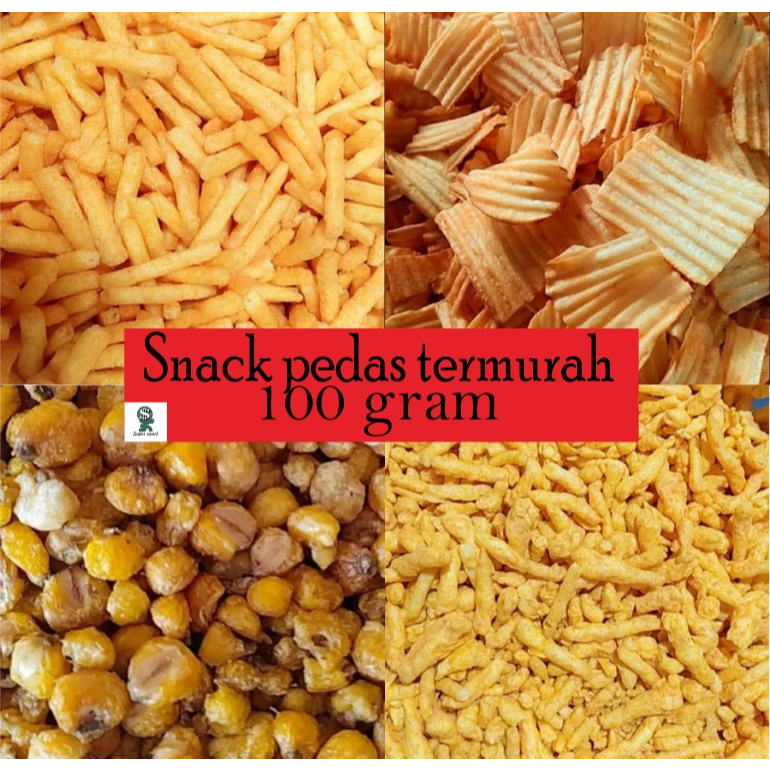 

100g SNACK KILOAN SERBA PEDAS MURAH!