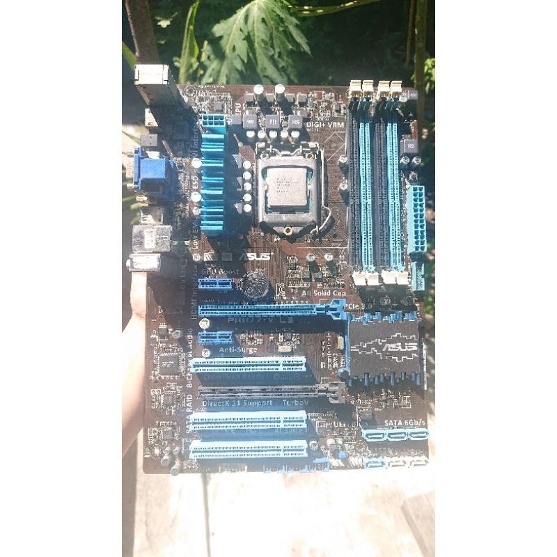 Paketan Motherboard P8h77-V LE 1155 + I5-3570 3.4Ghz