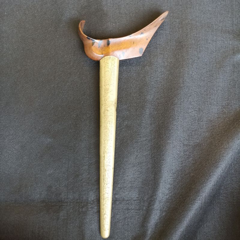 Warangka Model Branggah Kuno Kayu Timoho Pelet Sembur Mbathok Lawasan