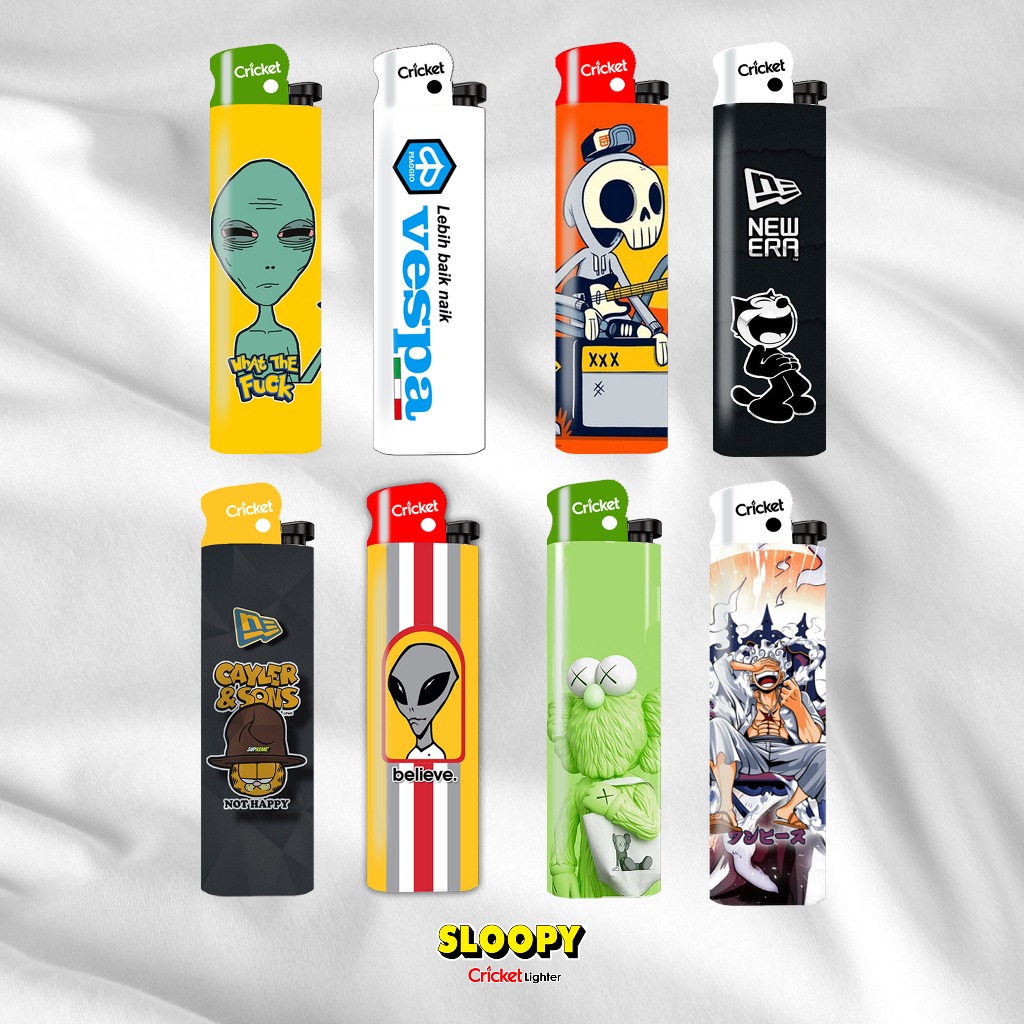 Sloopy - Lighter Korek Cricket Keren korek cricket 3pcs