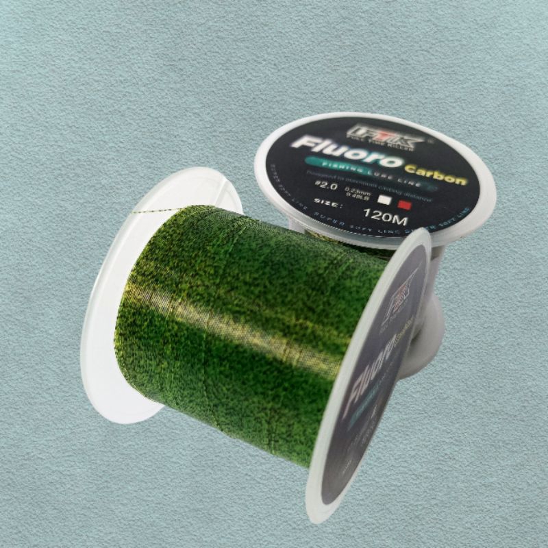 COD Senar Benang Tali Pancing Fluorocarbon 120 Meter - FTK