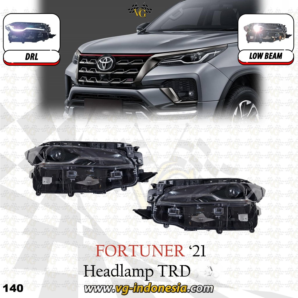 FORTUNER 2021 HEADLAMP TRD DRL