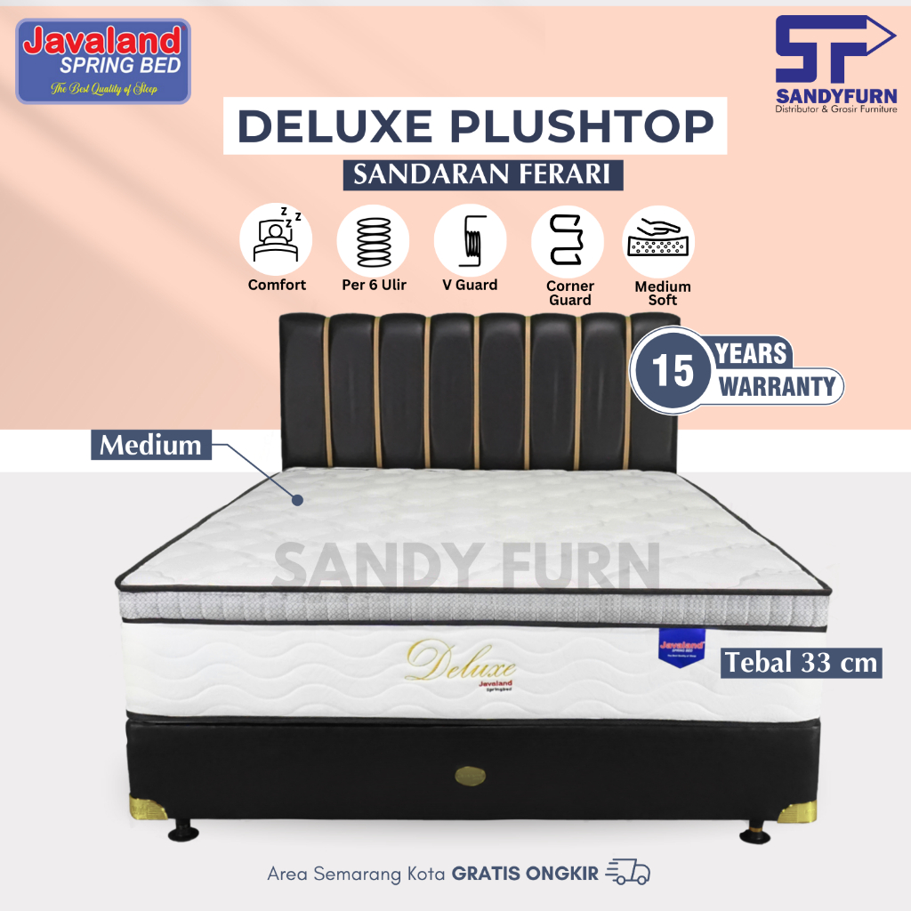 Javaland Springbed Deluxe Plushtop Bedset