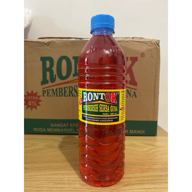 RONTOK , Pembersih Serbaguna, Pembersih Kamar Mandi, Rontok Original 600ml