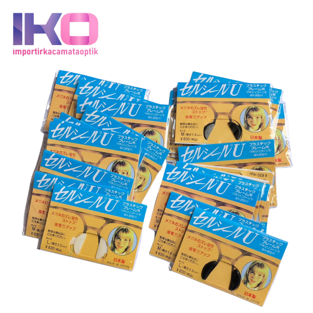 nosepad kacamata tempel bantalan hidung