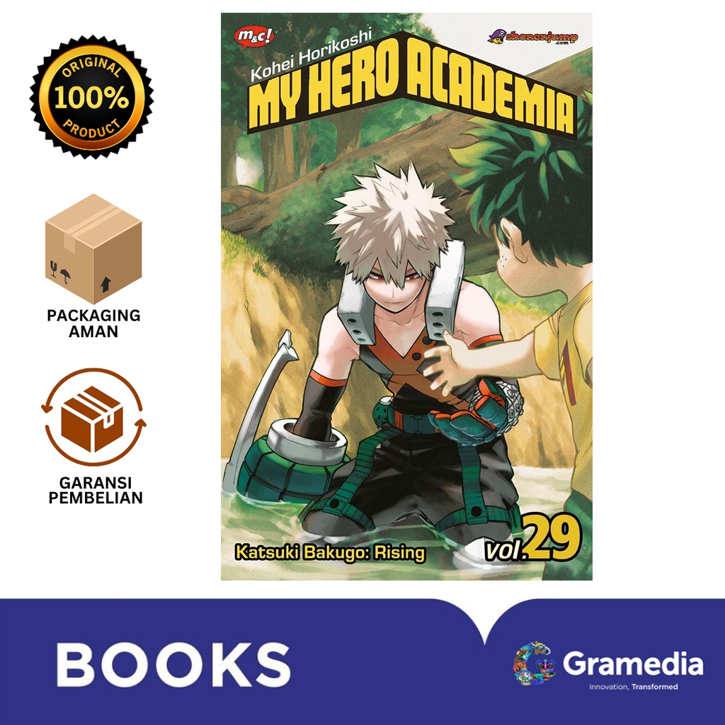 Gramedia Bali - MY HERO ACADEMIA 29