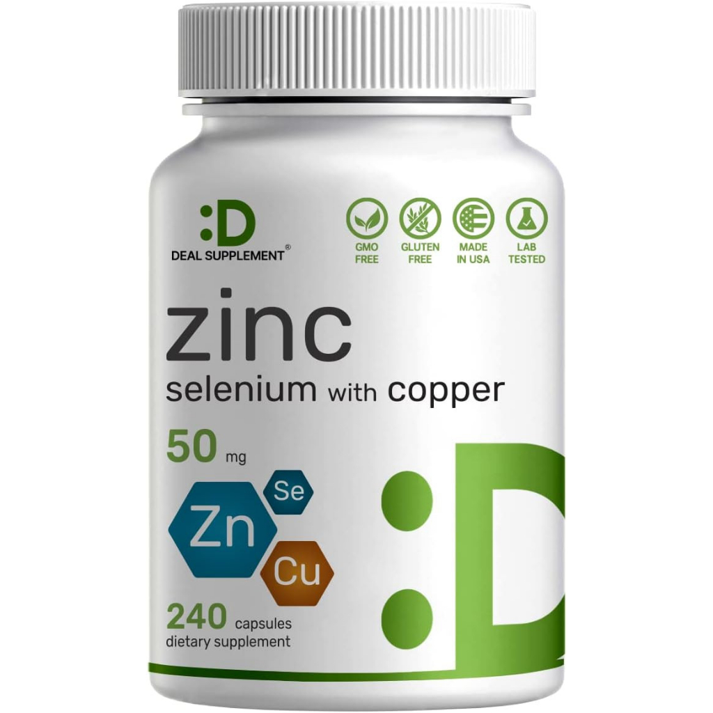 Eagleshine Zinc Picolinate 50mg Selenium Copper 240 Kapsul