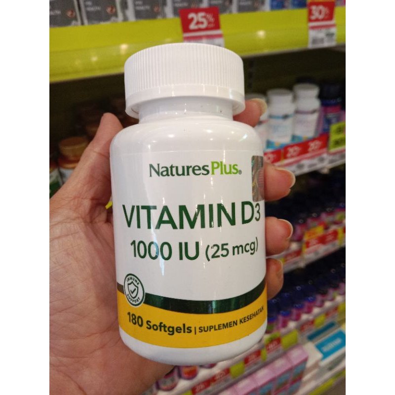 Nature's Natures Plus Vitamin D3 1000IU
