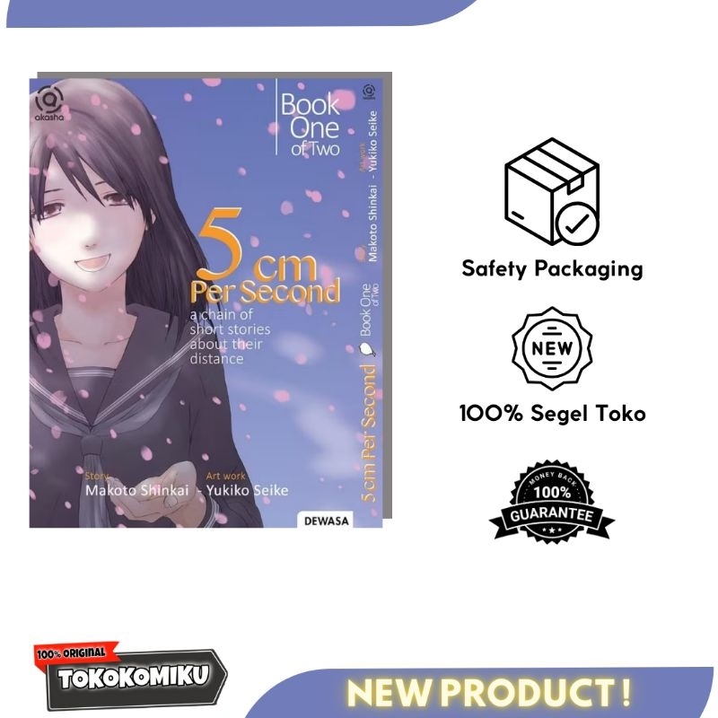 Seri Komik / Manga Akasha : 5 Centimeter per Second / 5 cm per Second / Byousoku 5 Centimeter - by M