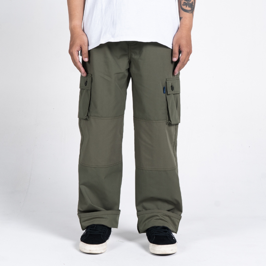 Pride N Joy - Celana Cargo Rangers Loose Olive