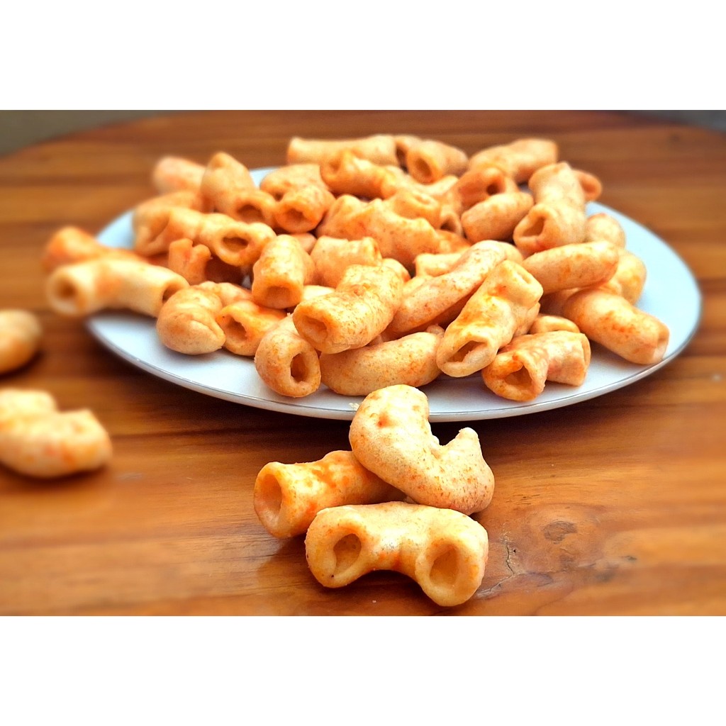 

Makaroni Bumbu Pedas Balado 150 Gram Kerupuk Renyah Original