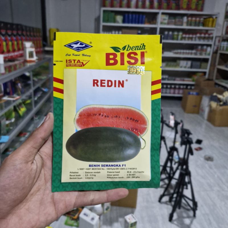 benih semangka inul merah f1 redin 20 gram