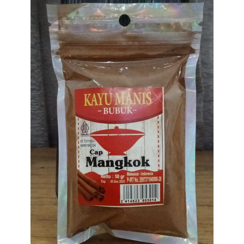 

Cap Mangkok Kayu Manis Bubuk 50 Gram