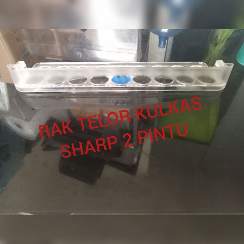 RAK TELOR KULKAS SHARP 2 PINTU.SECOND ORIGINAL