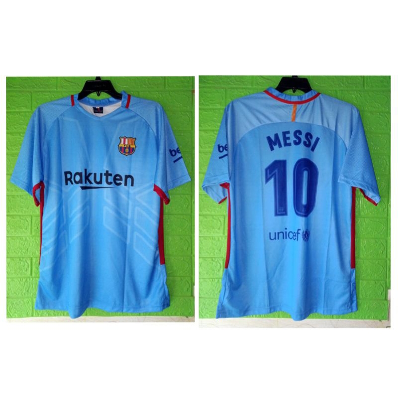 Jersey Barcelona Away 2017-2018 Lokalan Printing Nameset LM10