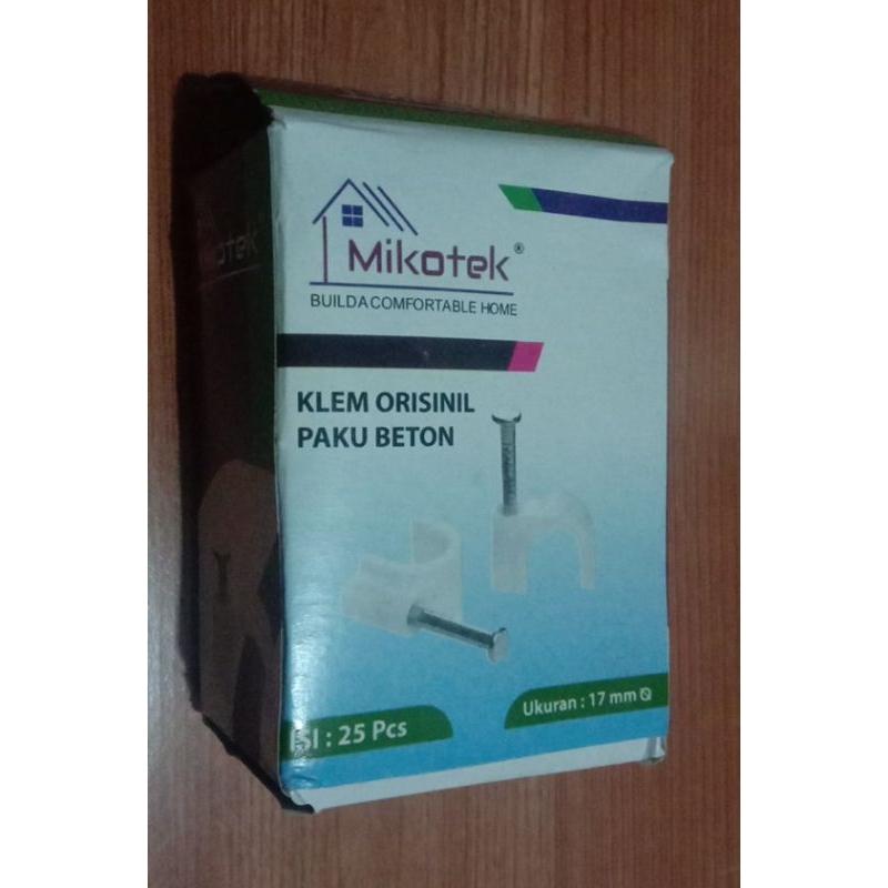 klam pipa listrik uk 17mm