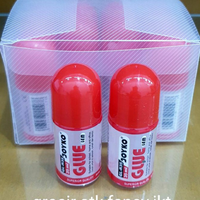 

FG2 12 buah Lem Cair Perekat Kes Glue Joyko GL R35 35 ml
