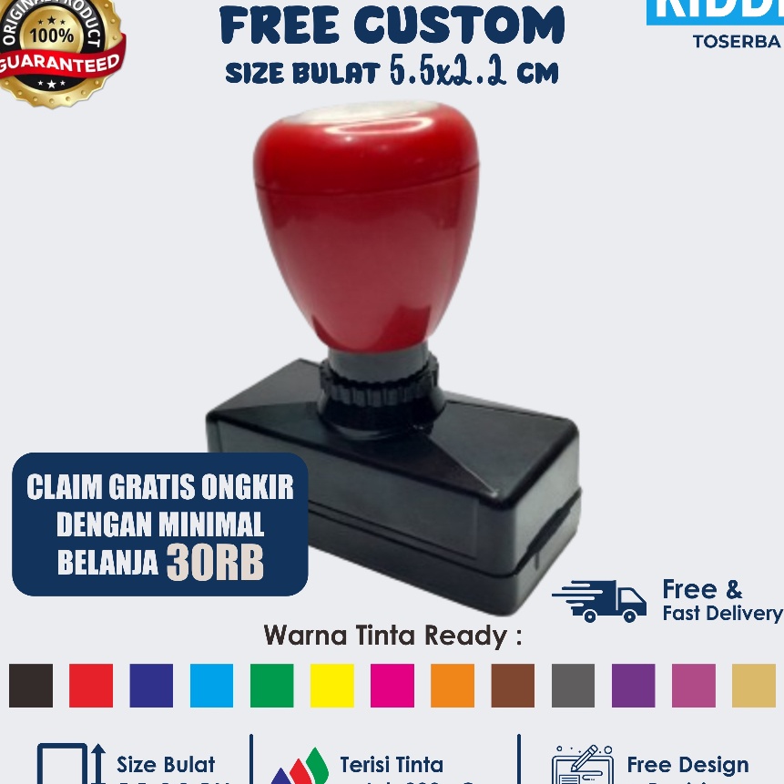 

Khusus Stempel Custom Stempel Lunas Stempel Nama Ukuran x 1 Jadi Free Desn