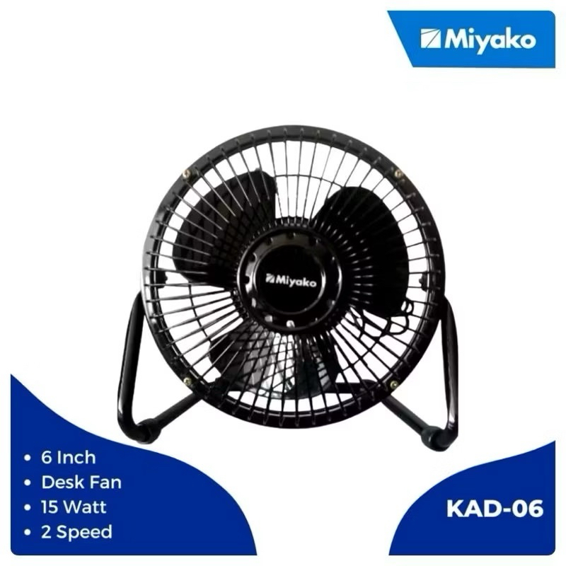 Kipas Angin Duduk Miyako 6 inch