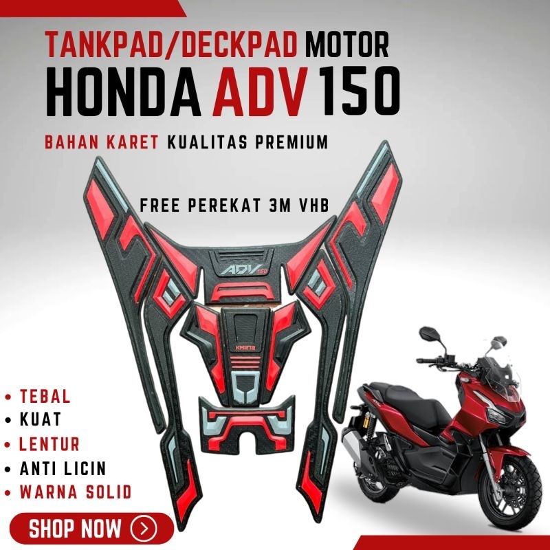 TANKPAD ADV 150 ABS/CBS DECKPAD ADV 150 ABS/CBS AKSESORIS VARIASI ADV 150