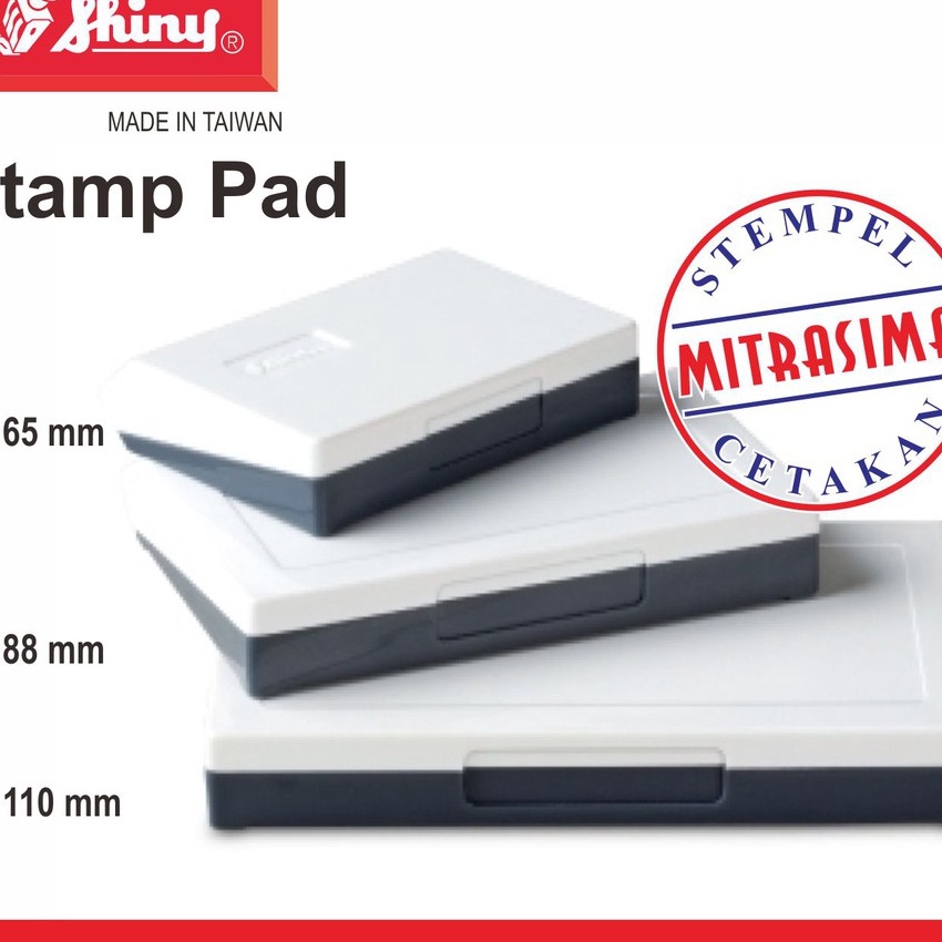 

Terjangkau Bantalan Stempel Merk Shiny