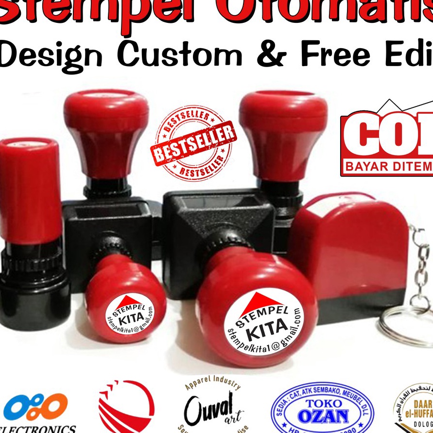 

KP8 stempel otomatis 1 warna desn custom