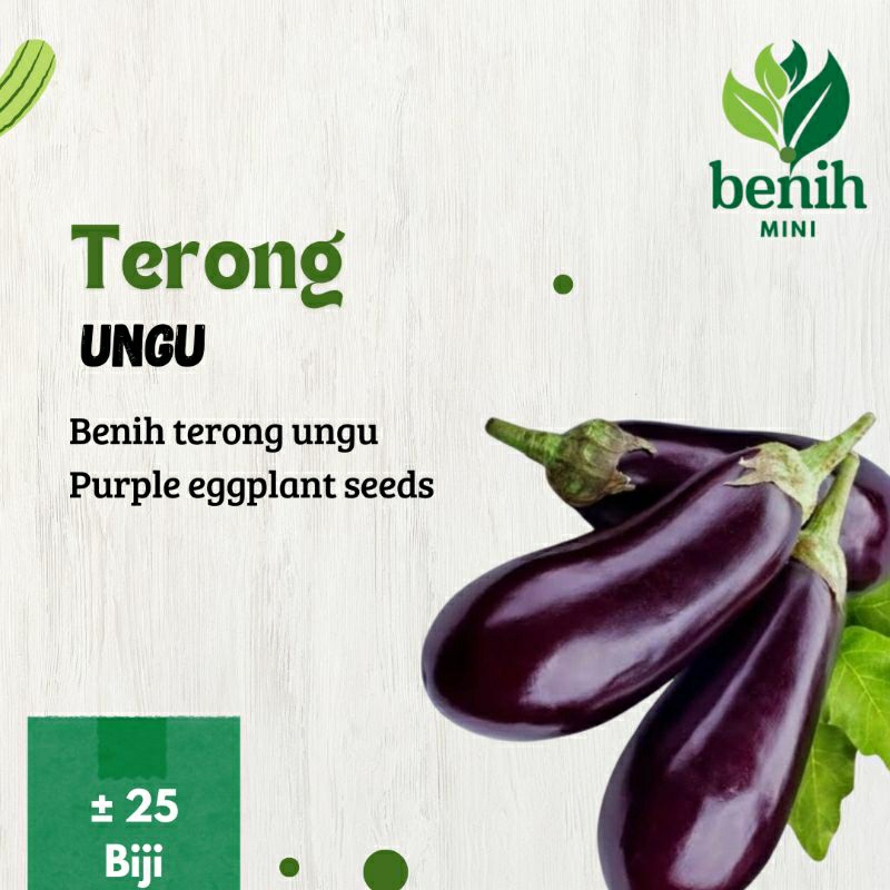 Benih Terong Ungu / Panjang /Unggul Hibrida