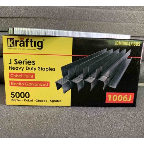 

Diskon Isi Paku Tembak Staples Tembakan Angin Refill Air Nailer 16J Kraft