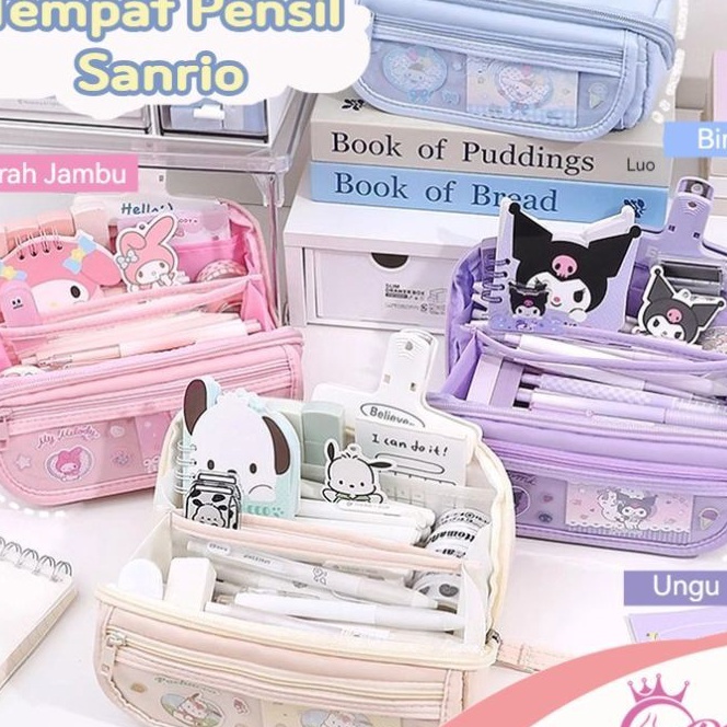 

KP8 Penjual Lokal9 Lapis Tempat Pensil Cinnamoroll Tempat Pensil Berkapasitas Anime Melody Kuromi Penyimpanan Alat Tulis Siswa Perlengkapan Sekolah