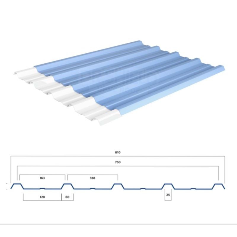 Upvc roof Single Layer Dr. shield