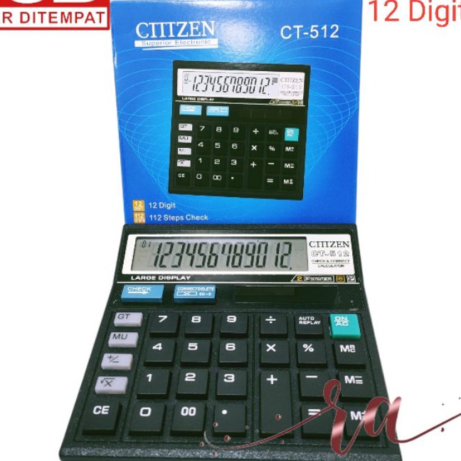 

KP8 Kalkulator Calculator CLTHZEN CT512 12Dit Mirip Citizen 512 GITHZEN WARNA WARNI