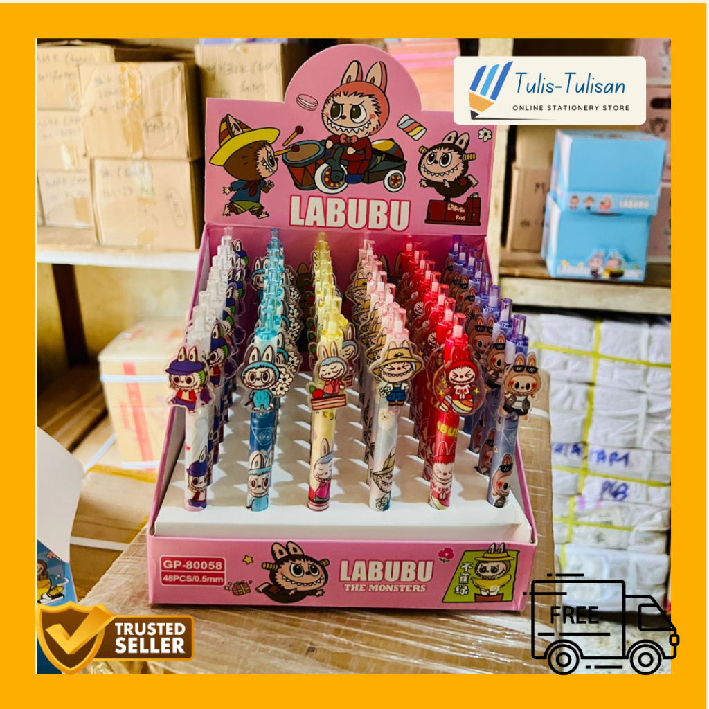 

Pena Labubu Doll Acrylic Gel Pen
