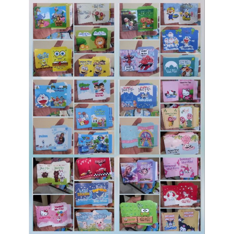 

Amplop Lebaran 10pack/100amplop uk mini siap pakai