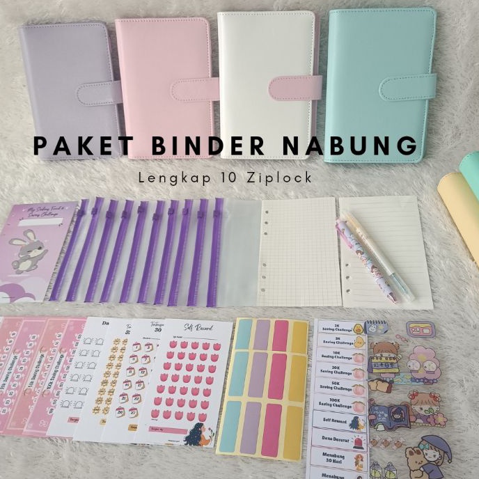 

KI3 Binder Nabung Keuangan Lengkap 1 Ziplock