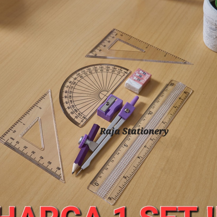 

Istimewa Joyko Math SET Jangka Penggaris Busur Joyko Matematika MS87