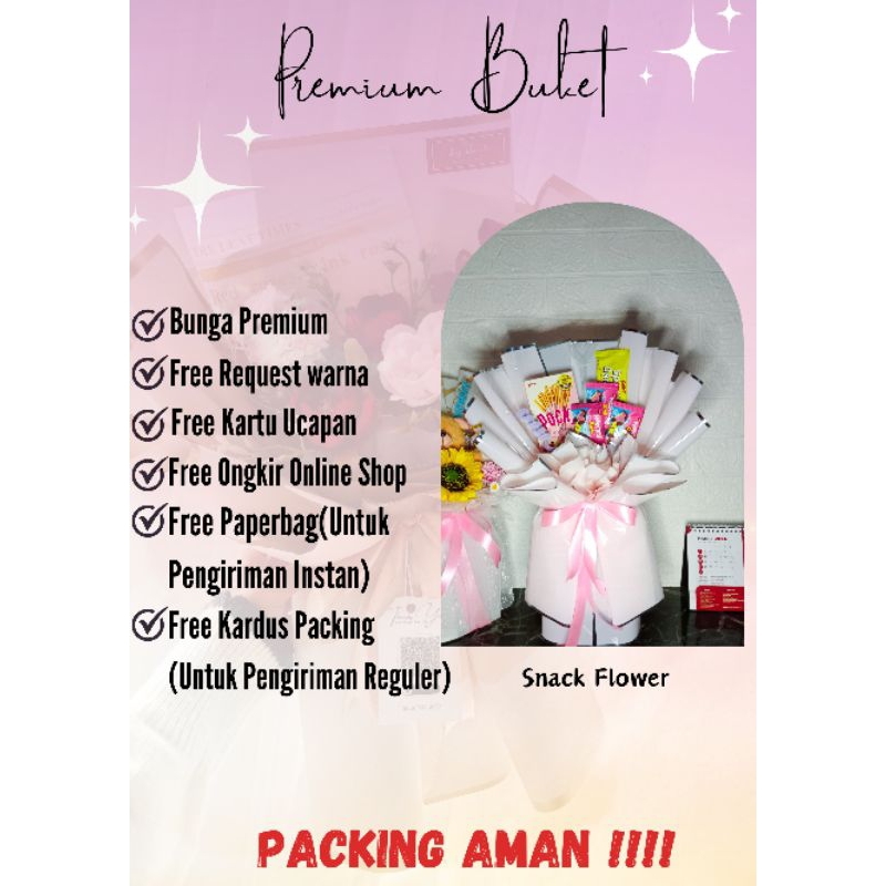 

Buket Snack Costum (Mohon untuk membaca deskripsi terlebih dahulu)