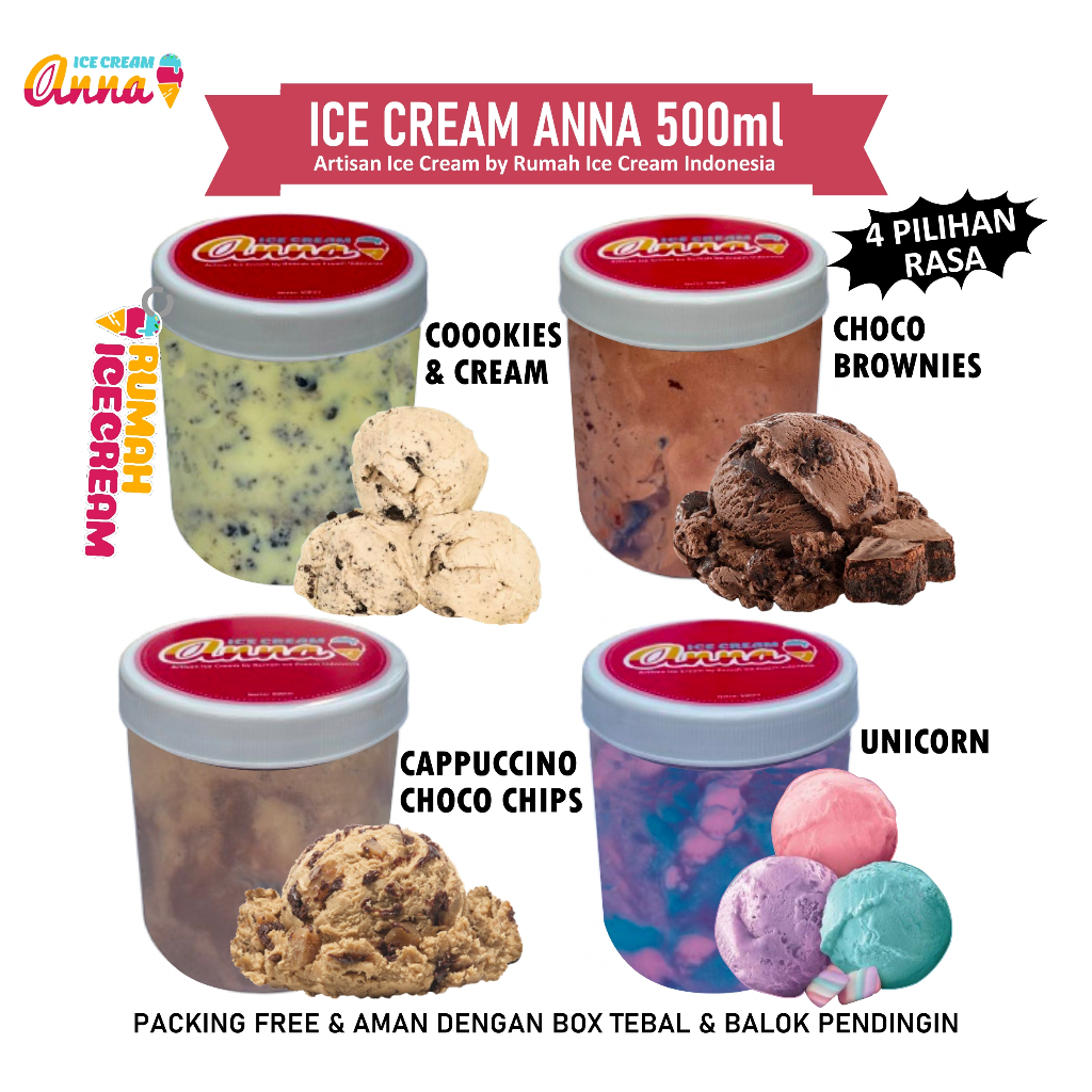 

Ice Cream Anna Aneka Rasa 500ml