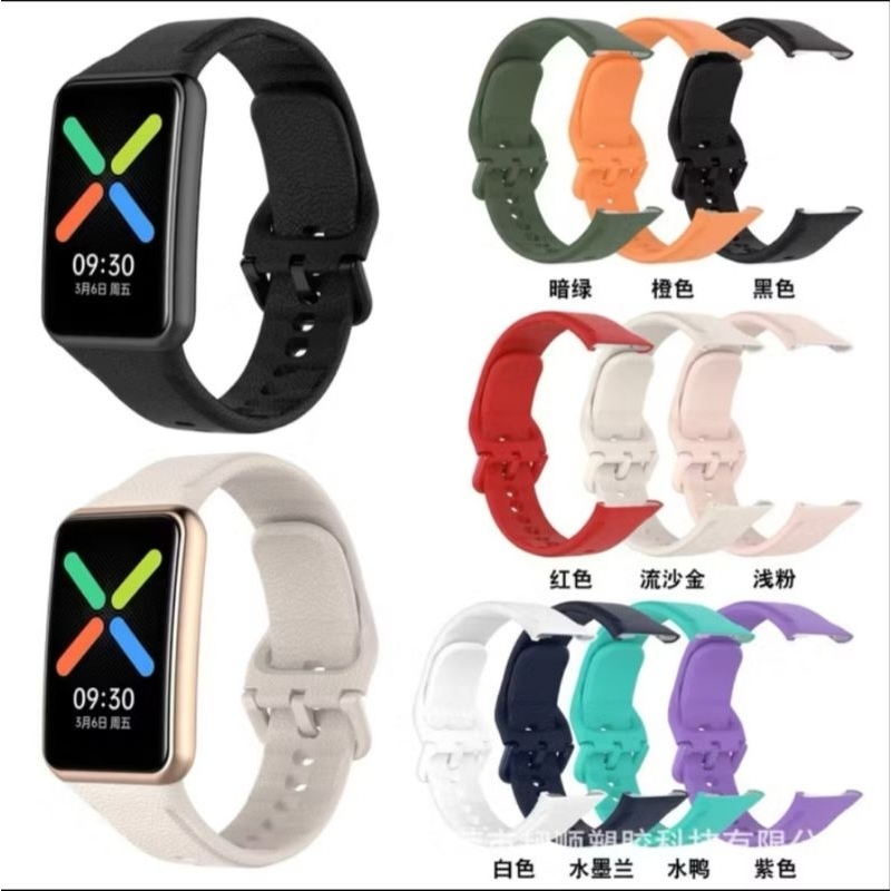 Strap Silicone / Tali jam Oppo Watch Free
