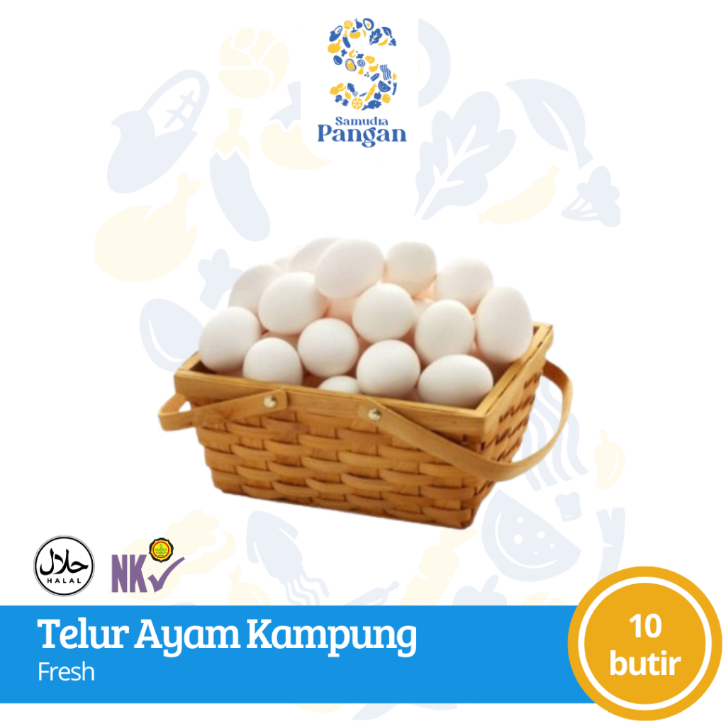 

Telur Ayam Kampung 10 Butir Fresh Tangerang Kota