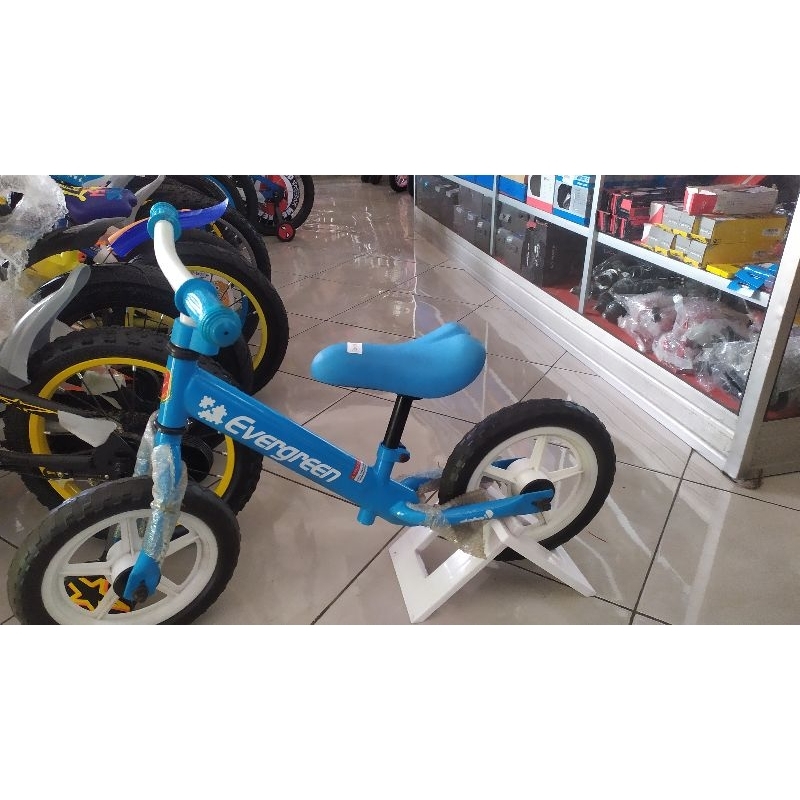 Sepeda Pushbike Balance Bike Evergreen  EG01 EG 01 Magnesium Terbaru Vintage Retro Ada bonus
