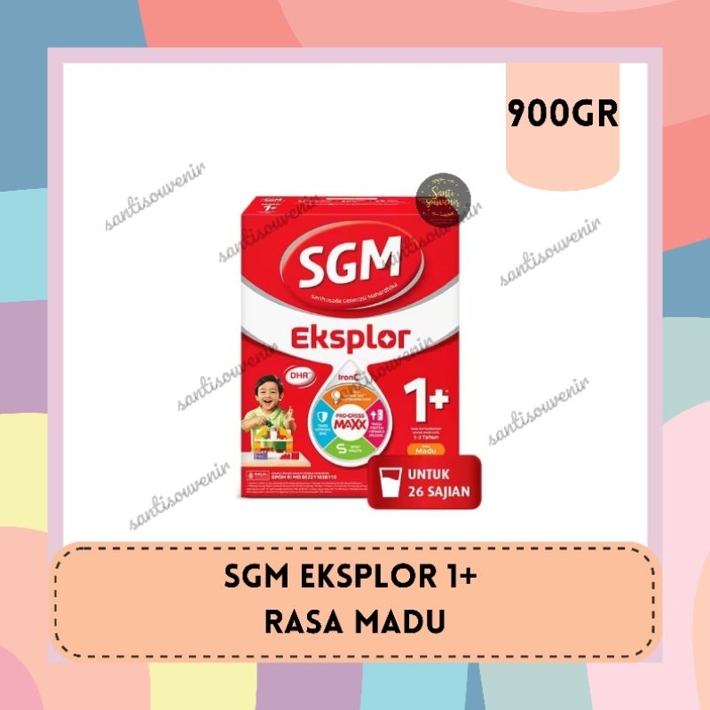 

SGM Eksplor 1+ dengan IronC Susu Pertumbuhan Rasa Madu 900gr