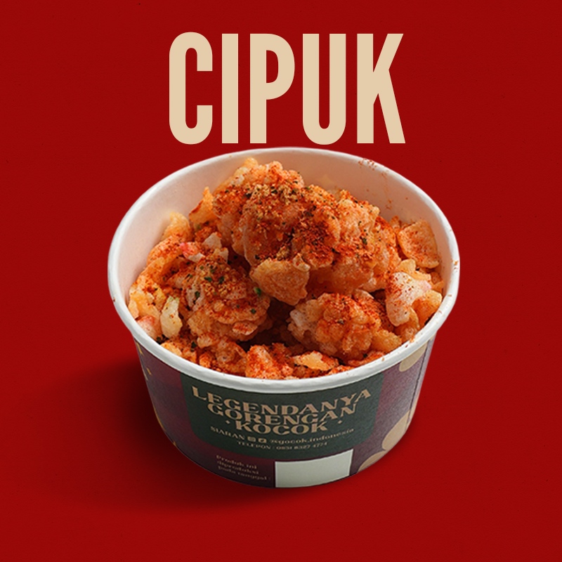 

MENU GOCOK (GORENGAN KOCOK) CIPUK BALADO & CIPUK JAGUNG BAKAR
