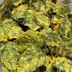 

Keripik bayam goreng