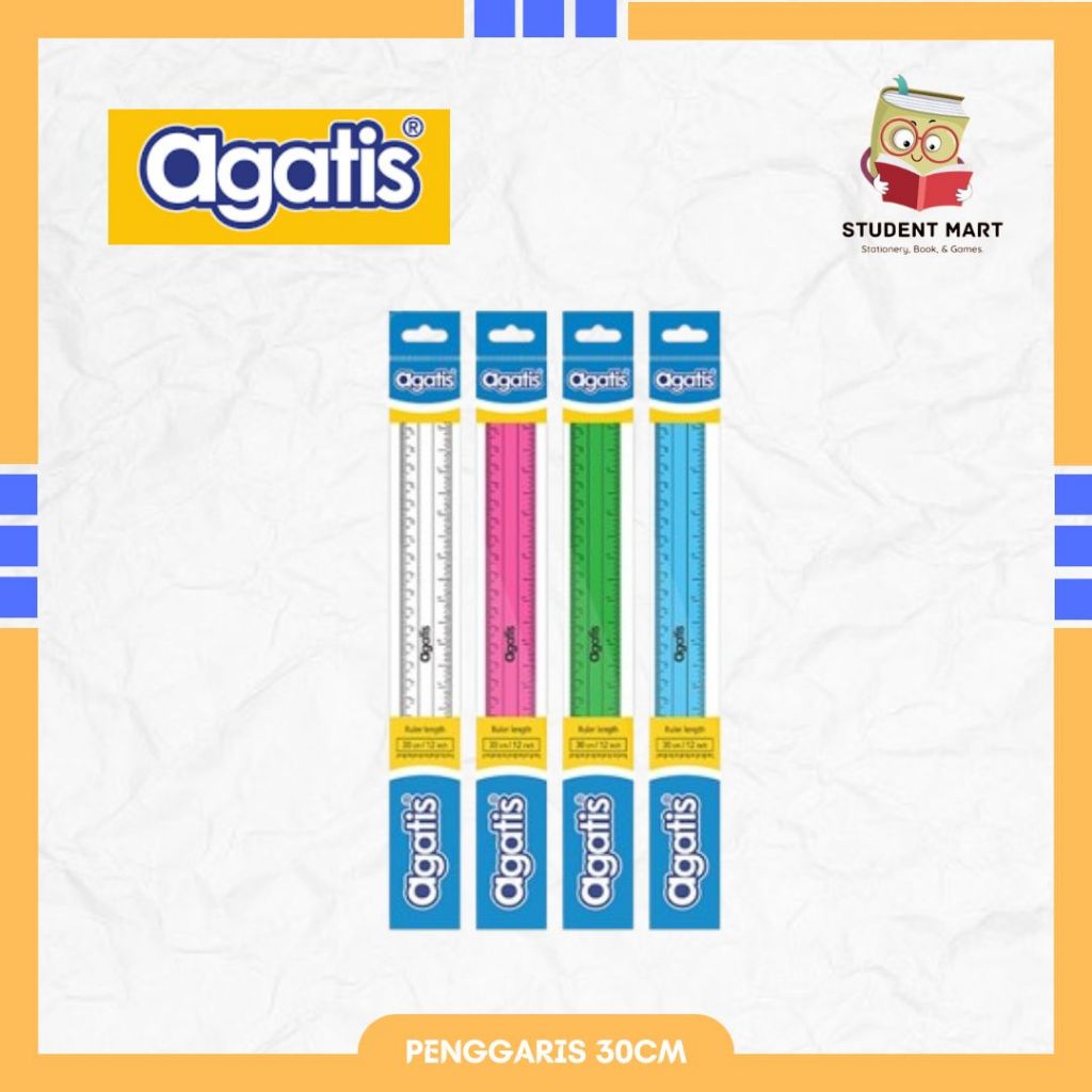 

Agatis - Penggaris 30cm