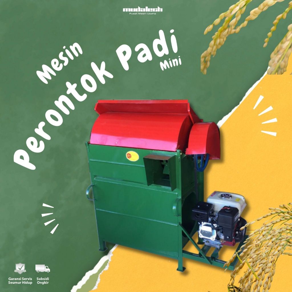 Mesin Perontok Padi Penggiling Padi Mini