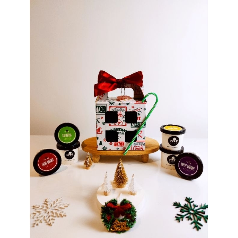 

Hamper Christmas Natal 4 cups